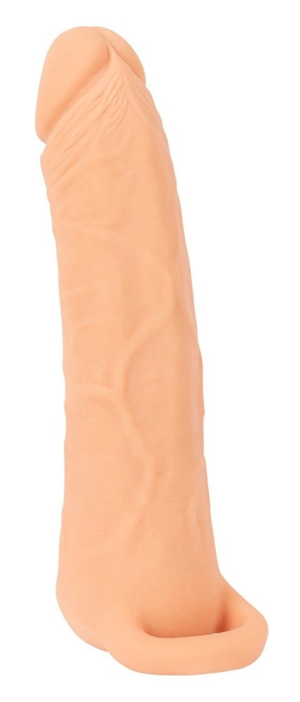 Nature Skin 2w1 System Intymny Przedłużający i Rękaw LARGE TPE 23,8 cm Nature Skin