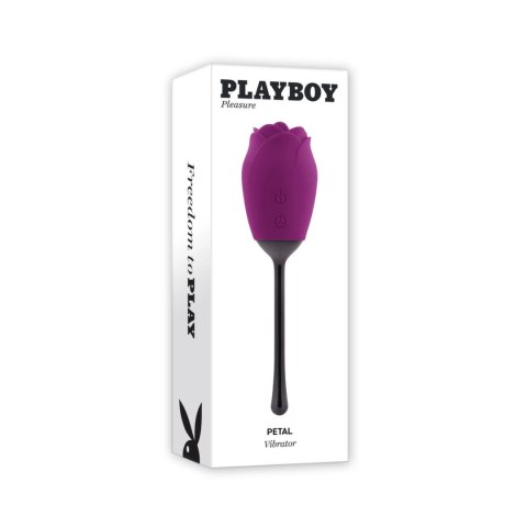 Playboy Pleasure Petal - silikonowy model z ruchomą głowką, 9 trybow Playboy
