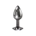 Playboy Pleasure Tux Aluminium Plug Small - elegancki korek metalowy Playboy