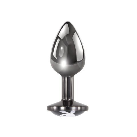 Playboy Pleasure Tux Aluminium Plug Small - elegancki korek metalowy Playboy