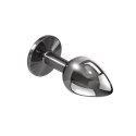 Playboy Pleasure Tux Aluminium Plug Small - elegancki korek metalowy Playboy