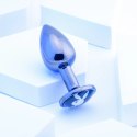 Playboy Pleasure Tux Aluminium Plug Small - elegancki korek metalowy Playboy