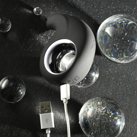 Playboy Ring My Bell - pierścień intymny 10 funkcji wibracji USB Playboy