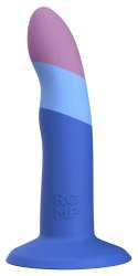 ROMP Piccolo Faliste Dwukolorowe Silikonowe Akcesorium 14 cm Przyssawka ROMP