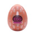 Tenga Egg Cone II - elastyczny model intymny, brązowy, 70 mm Tenga
