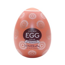 Tenga Egg Gear II - kompaktowa maszyna intymna o spiralnej teksturze Tenga