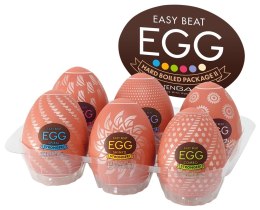 Tenga Egg HB Package II - Zestaw 6 elastycznych modeli jednorazowych TENGA