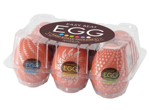 Tenga Egg HB Package II - Zestaw 6 elastycznych modeli jednorazowych TENGA