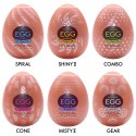 Tenga Egg HB Package II - Zestaw 6 elastycznych modeli jednorazowych TENGA
