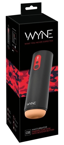 WYNE Model 08 Automatyczna maszyna intymna z pulsacją, LED, 30,5 cm WYNE