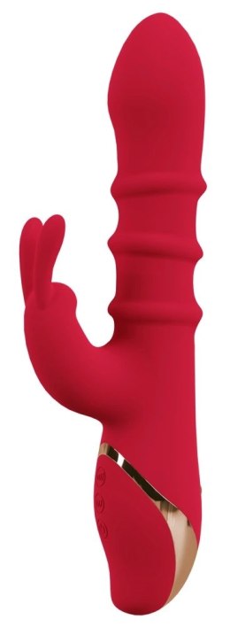 You2Toys Podwojny Wibrator Kroliczek 3 Ruchome Pierścienie Wodoodporny You2Toys