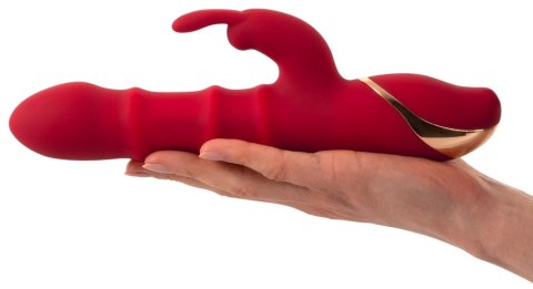 You2Toys Podwojny Wibrator Kroliczek 3 Ruchome Pierścienie Wodoodporny You2Toys