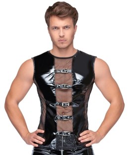 Black Level Koszulka Vinylowa Bez Rękawow Siateczka 2XL Czarna Black Level