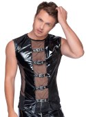 Black Level Koszulka Vinylowa Bez Rękawow Siateczka 2XL Czarna Black Level