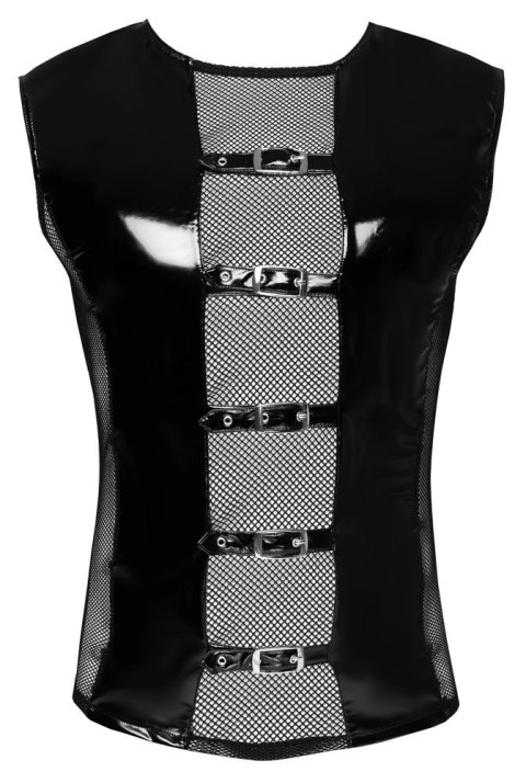 Black Level Koszulka Vinylowa Bez Rękawow Siateczka 2XL Czarna Black Level