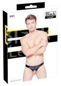 Black Level Slipy męskie czarny połysk z otworem, rozmiar S Black Level