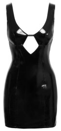 Black Level Sukienka Mini z Głębokim Dekoltem Czarna L Black Level