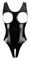 Black Level Body Vinyl XL z wycięciami, czarne, zamek, elastyczne Black Level