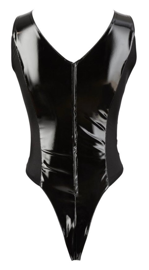 Black Level Body Vinyl XL z wycięciami, czarne, zamek, elastyczne Black Level