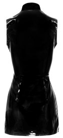 Black Level Sukienka Mini z Dwukierunkowym Zamkiem, Czarna XL Black Level