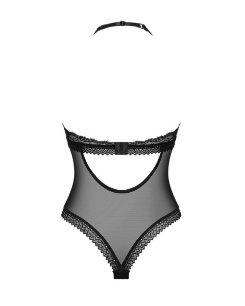 Obsessive Medilla Body czarne siateczkowe z koronką XL/2XL Obsessive