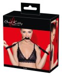 Bad Kitty Cuffs Rope czarne linowe opaski na ręce rozmiar 2 bawełna Bad Kitty