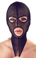 Bad Kitty Powernet Czarna Maska Anatomiczna Otwarte Oczy i Usta Bad Kitty