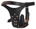 Bad Kitty Strap-On 3D model z trzema anatomicznymi elementami czarny 2XL Bad Kitty