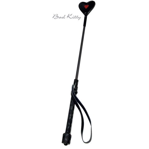Bad Kitty Czarna packa Serce 45 cm uchwyt ozdobny PU Bad Kitty
