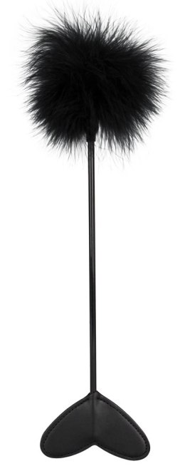 Bad Kitty Dwustronna Packa z Piorkiem Czarna 25 cm ABS/PU Bad Kitty