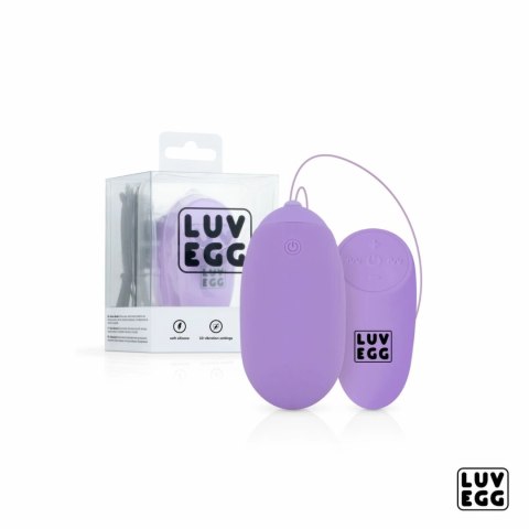 EasyToys Luv Egg XL Fioletowy - Bezprzewodowe Jajo Wibrujące XL