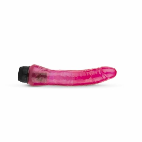 Jelly Passion Model Pink - wibrujący masażer anatomiczny elastyczny