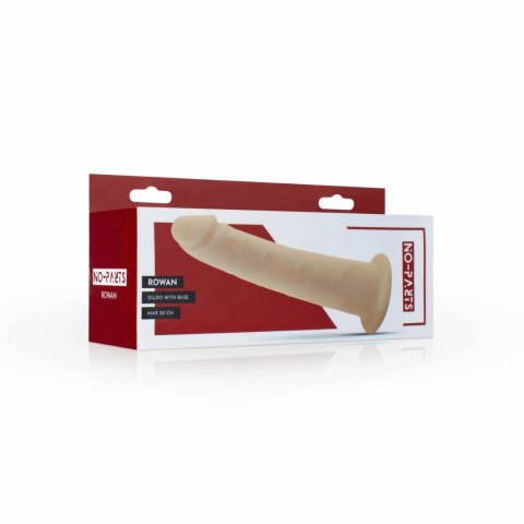NO-PARTS Rowan 20 cm - silikonowy model intymny z przyssawką