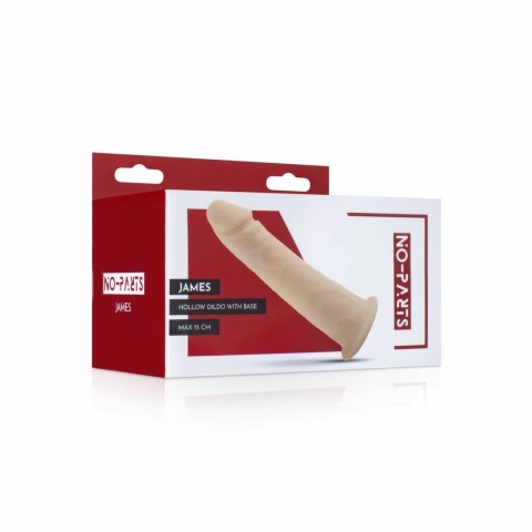 No-Parts James - Model anatomiczny silikonowy 15 cm, pusty środek