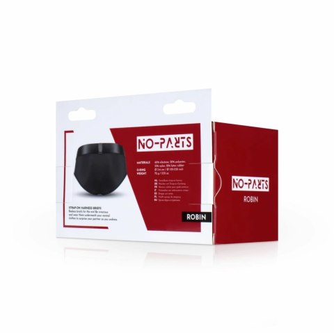 No-Parts Robin pas intymny z elastycznego materiału, rozmiar S