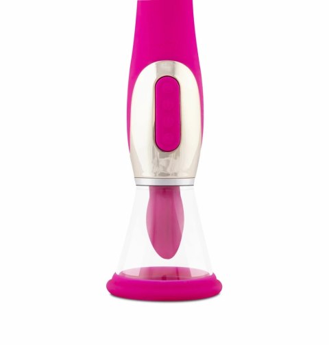 Teazers Pleasure Pump Pink - Pompa Intymna z Wibratorem G-Spot 2w1