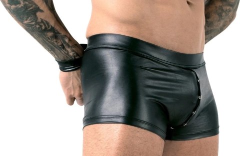 Svenjoyment Bondage Bokserki Męskie Matowe Czarny S System Mankietow Svenjoyment
