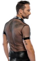 Svenjoyment Koszulka Polo Męska Mesh Wetlook Czarna 2XL Svenjoyment