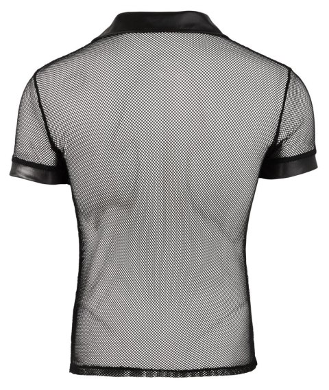 Svenjoyment Koszulka Polo Męska Mesh Wetlook Czarna 2XL Svenjoyment