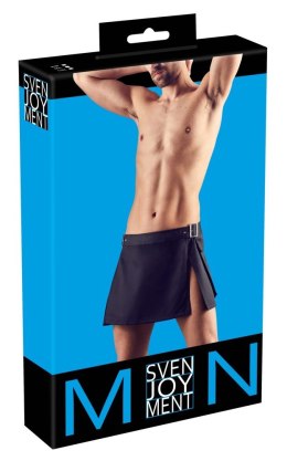 Svenjoyment Krotka Spodnica Gladiatorska Czarna L/XL z Klamrami Svenjoyment
