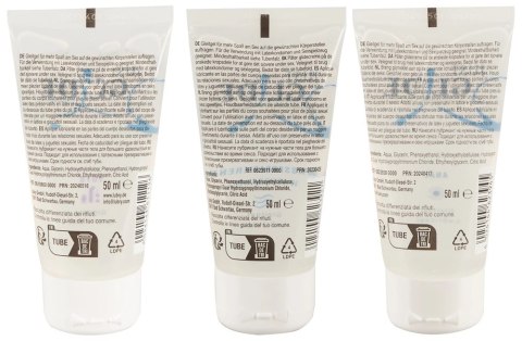 Just Glide Zestaw 3x50 ml - Lubrykanty wodne do skory wrażliwej i akcesoriow Just Glide