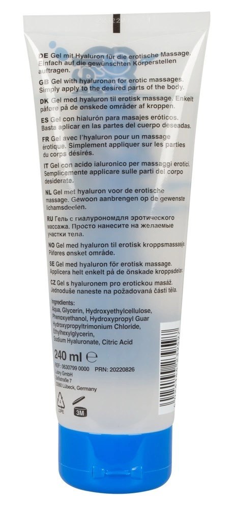 KlatschNass Żel masażowy na bazie wody hialuronowy 240 ml gęsty KlatschNass