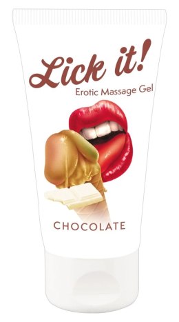 Lick It Żel do masażu ciała czekoladowy 50ml wegański Lick it!