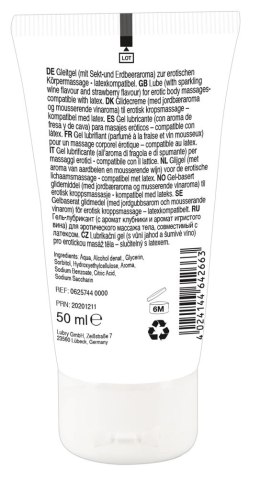 Lick It Żel do masażu truskawka-wino 50ml wegański na bazie wody Lick it!
