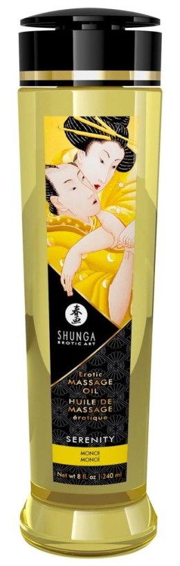 Shunga Serenity Naturalny Olejek do Masażu 240 ml - Wegańska Formuła Shunga