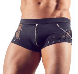 Svenjoyment Bokserki Męskie 2XL Czarny Łańcuszek Zamek Przod Svenjoyment