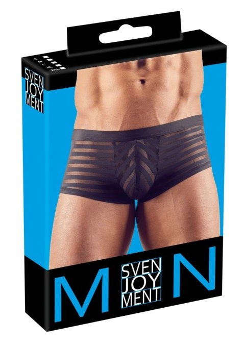 Svenjoyment Bokserki Męskie XL Czarny Połprzezroczysty Design Svenjoyment