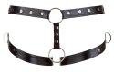 Svenjoyment Jockstrap Męski Czarny Matowy z Paskami na Uda M-L Svenjoyment