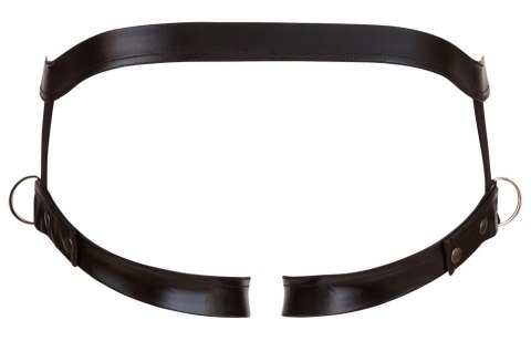 Svenjoyment Jockstrap Męski Czarny Matowy z Paskami na Uda M-L Svenjoyment