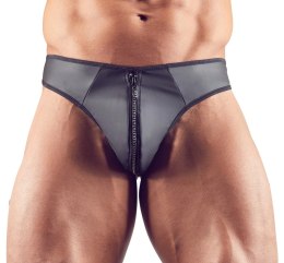 Svenjoyment Stringi Męskie Neopren Look Zamek Błyszczący M Svenjoyment